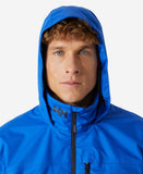 CREW HOODED JACKET, Cobalt