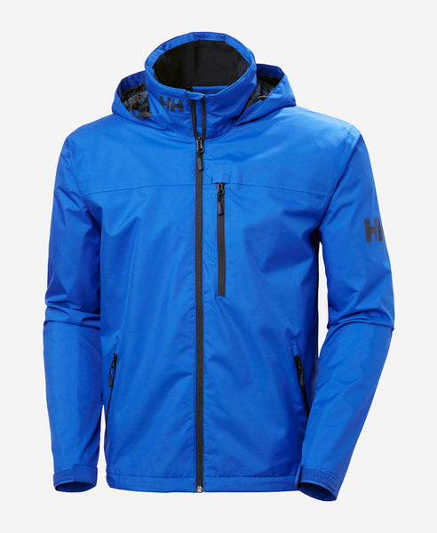 CREW HOODED JACKET, Cobalt