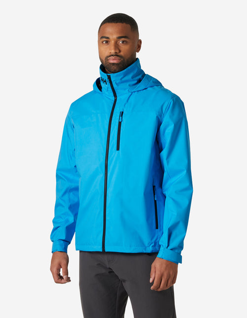 CREW HOODED JACKET 2.0, Cyan