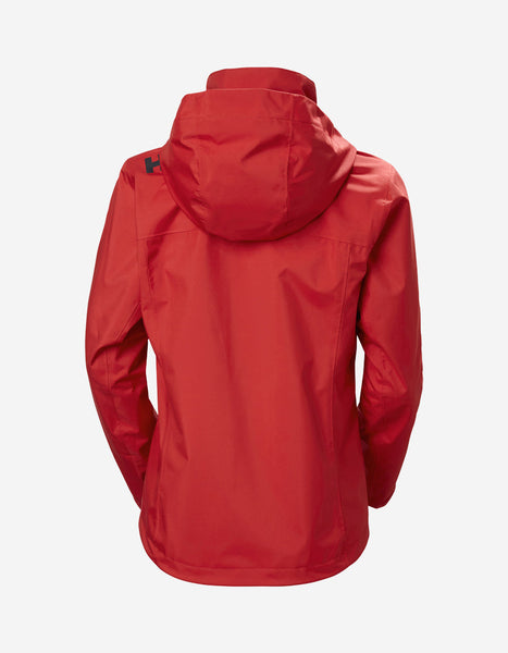 W CREW HOODED JACKET 2.0, Red