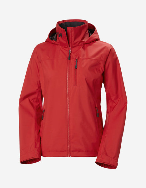 W CREW HOODED JACKET 2.0, Red