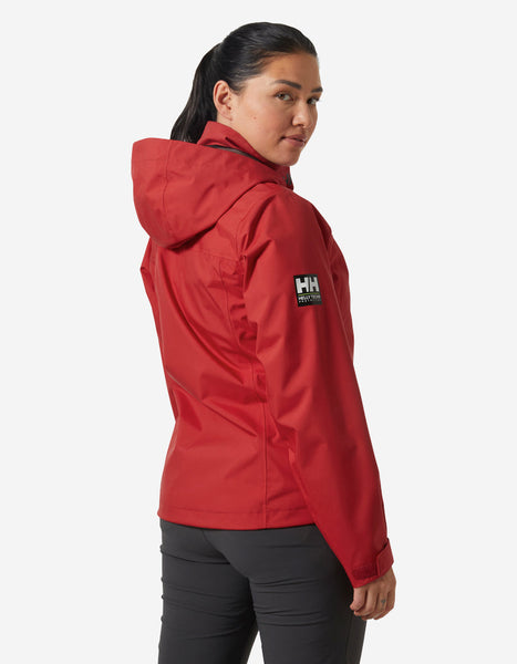 W CREW HOODED JACKET 2.0, Red