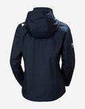 W CREW HOODED JACKET 2.0, Navy