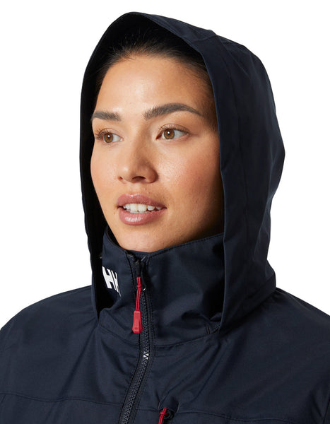 W CREW HOODED JACKET 2.0, Navy