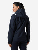 W CREW HOODED JACKET 2.0, Navy