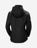 W CREW HOODED JACKET 2.0, Black