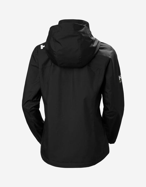 W CREW HOODED JACKET 2.0, Black