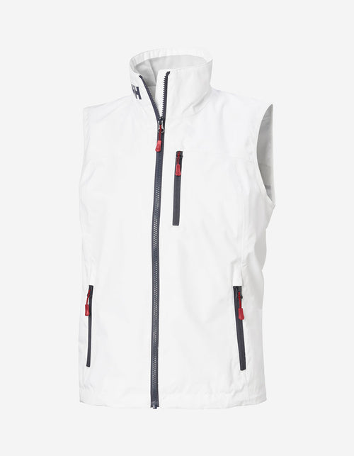 W CREW VEST 2.0, White