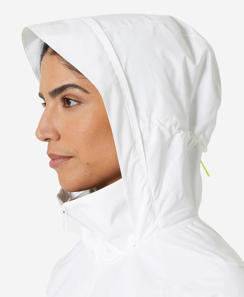 W HP RACING HOODED JACKET, White