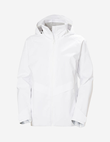 W HP RACING HOODED JACKET, White