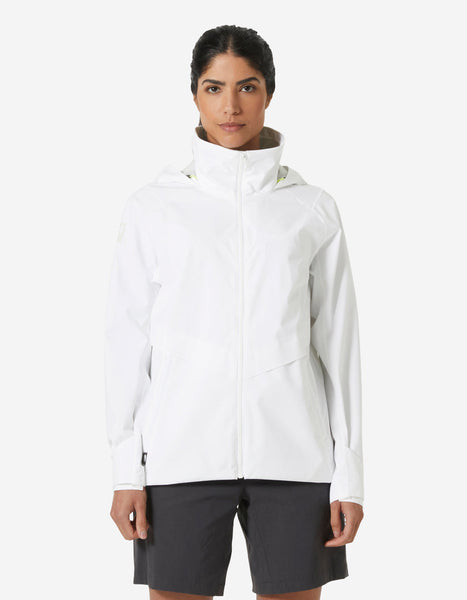 W HP RACING HOODED JACKET, White