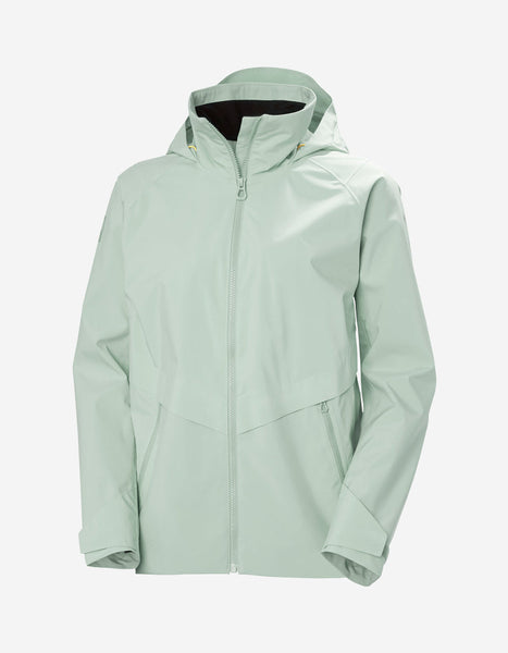 W HP RACING HOODED JACKET, Eucalyptus