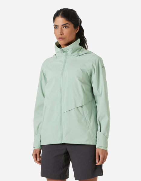 W HP RACING HOODED JACKET, Eucalyptus