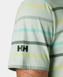 NEWPORT T-SHIRT 2.0, Green Mist Multistripe