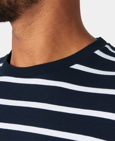 NEWPORT T-SHIRT 2.0, Navy Stripe