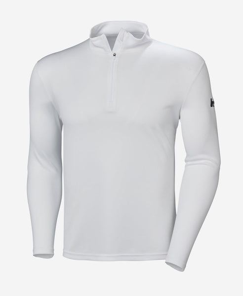 HH TECH 1/2 ZIP, White