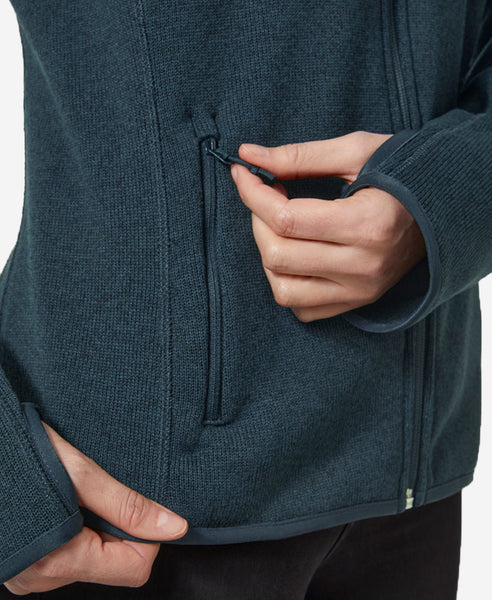 W VARDE FLEECE JACKET 2.0, Navy