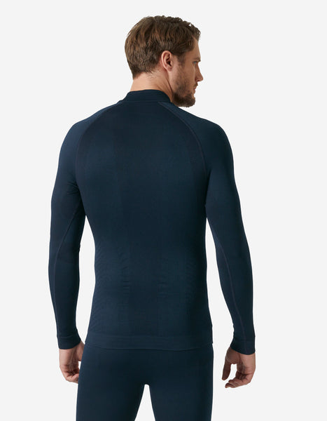 H1 PRO SEAMLESS GRAPHENE TOP, Navy Nsf