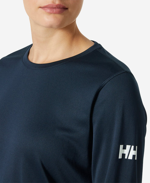 W HH TECH CREW LS 2.0, Navy