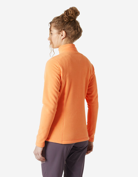 W DAYBREAKER 1/2 ZIP FLEECE, Apricot Crush