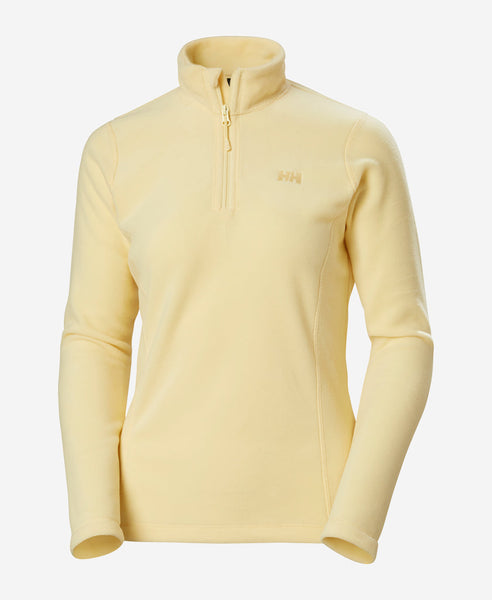 W DAYBREAKER 1/2 ZIP FLEECE, Yellow Cream