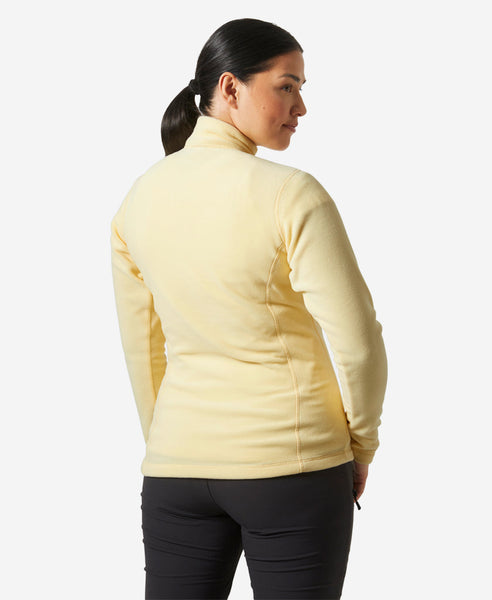 W DAYBREAKER 1/2 ZIP FLEECE, Yellow Cream