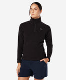 W DAYBREAKER 1/2 ZIP FLEECE, Black