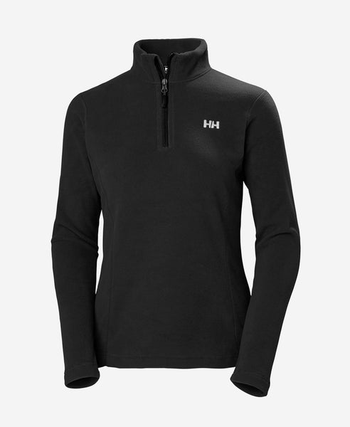 W DAYBREAKER 1/2 ZIP FLEECE, 991 Black