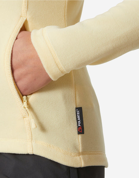 W DAYBREAKER FLEECE JACKET, Yellow Cream