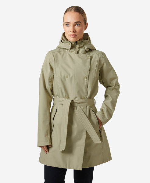 W WELSEY II TRENCH, Light Lav