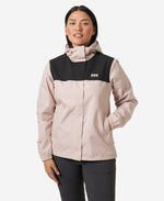 W VANCOUVER RAIN JACKET, Pink Cloud