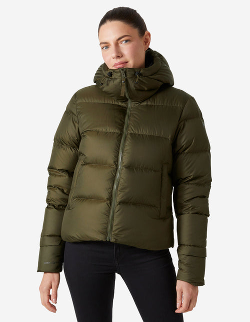 W ESSENCE DOWN JACKET, Utility Green