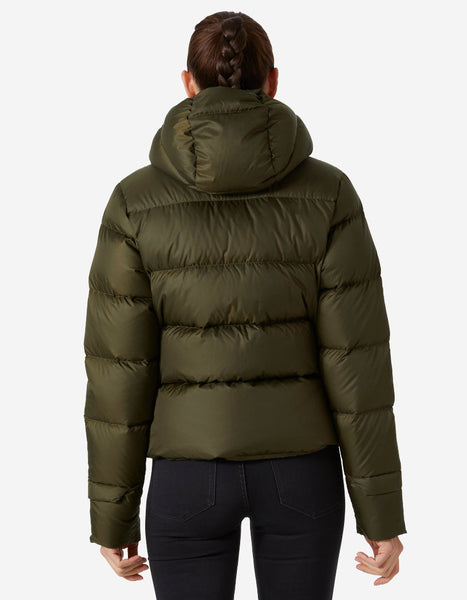 W ESSENCE DOWN JACKET, Utility Green