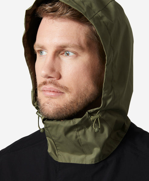 VANCOUVER RAIN JACKET, Lav Green