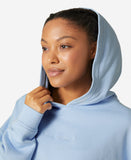 W ALLURE HOODIE, Pinnacle Blue