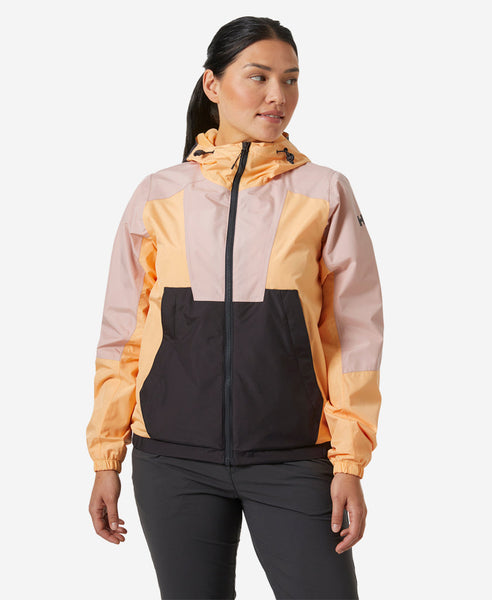 W RIG RAIN JACKET, Miami Peach