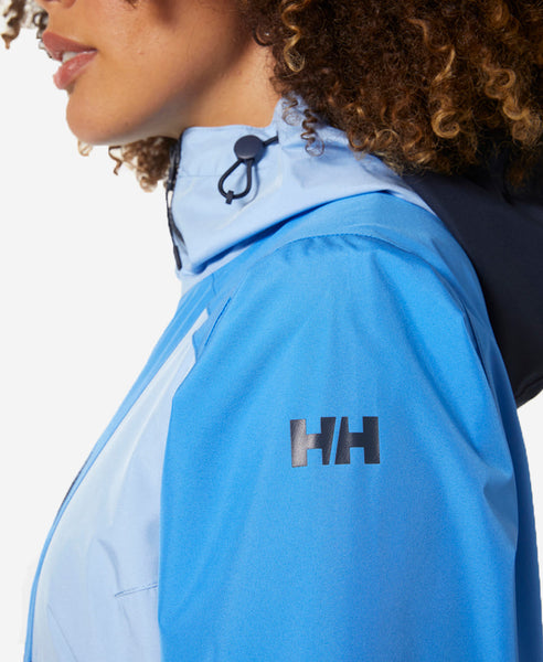 W RIG RAIN JACKET, Bright Blue