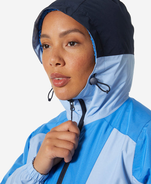 W RIG RAIN JACKET, Bright Blue