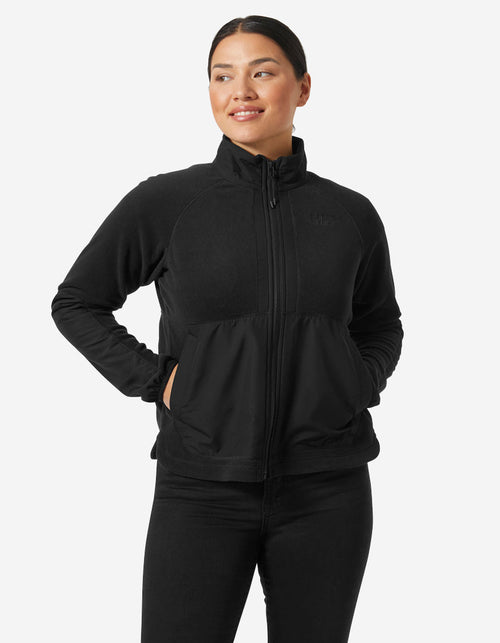 W RIG FLEECE JACKET, Black