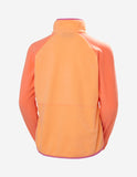 W RIG FLEECE 1/2 ZIP, Peach Echo