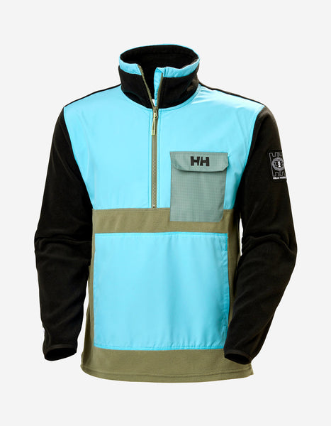 PLAY 1/2 ZIP FLEECE, Aqua