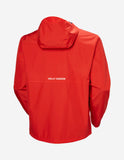 SANDOY RAIN JACKET, Alert Red