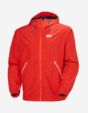 SANDOY RAIN JACKET, Alert Red