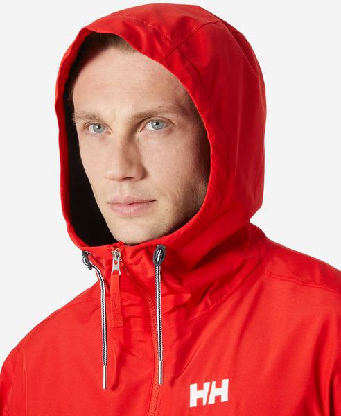 SANDOY RAIN JACKET, Alert Red