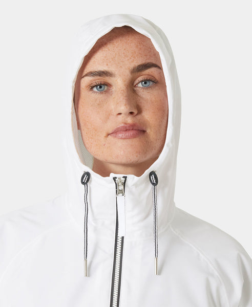 W KOSTER RAIN JACKET, White