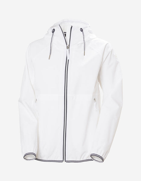 W KOSTER RAIN JACKET, White