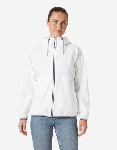 W KOSTER RAIN JACKET, White