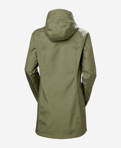 W ADEN LONG JACKET, Lav Green