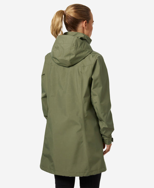 W ADEN LONG JACKET, Lav Green