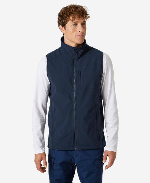 PARAMOUNT SOFTSHELL VEST, Navy